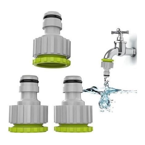 Faucet Adapters - Unspecified - 3-Piece Set - Polypropylene - Quick Connect - Garden Watering (1/4)