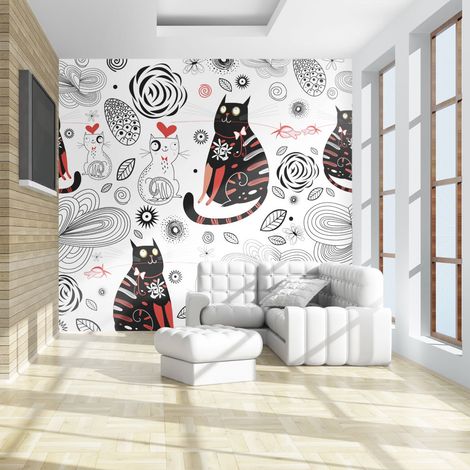 Fotomurale - Gatti innamorati - 200x154 (1/4)