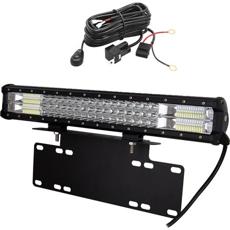 Barra de luz LED, haz combinado de 288 W, resistente al agua IP67, cable de soporte. (1/2)