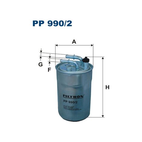 Kraftstofffilter PP990/2 Filtron