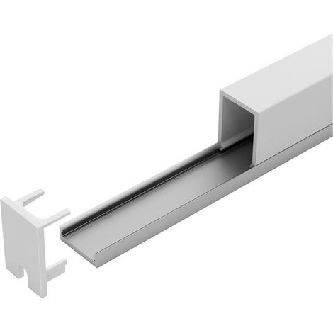 Profilo LED Channelline ha 5er setl4000. Profilo di copertura opale