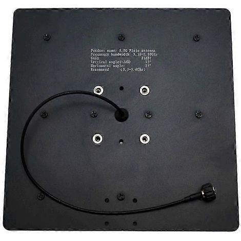 Antenne directionnelle 5,5 GHz 21 dBi 5180-5800 MHz pour émetteur vidéo HM30 SOLO RC AAT Wireless Techn QAQ (1/5)