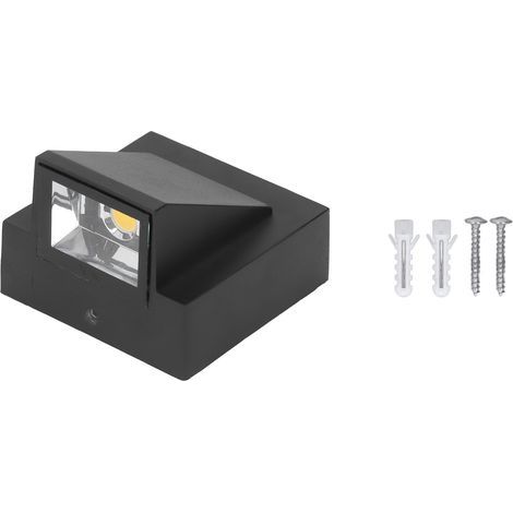 Luminaire mural LED IP67 waterproof pour jardin patio extérieur blanc (1/5)