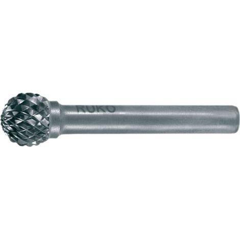 ruko-116042-fresas metal duro forma d-kud esférica (diametro 8 mm)