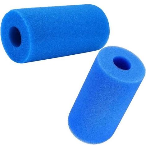 Filtre de piscine type B, réutilisable et lavable, cartouche filtrante en mousse réutilisable pour piscine In-tex type B (lot de 2) (1/5)