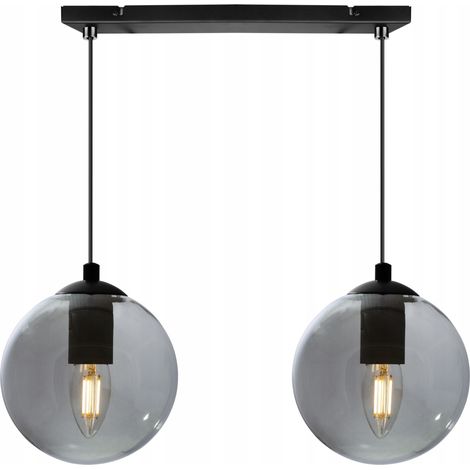 PLAFONNIER SUSPENDU BOULE DE VERRE SÉLECTION LED