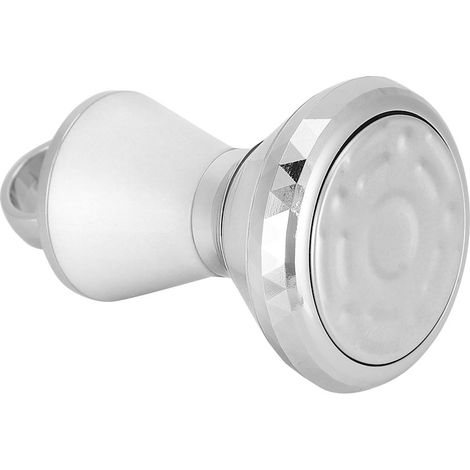 Appareil de beauté à ionothérapie, appareil de régénération cutanée par massage vibratoire du visage (blanc) (1/5)