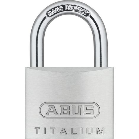 ABUS Vorhangschlösser 64TI/40 und HB63 Triples Titalium (hoher Bügel) (1/3)