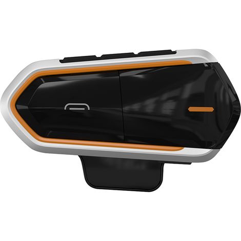 Interphone sans fil Bluetooth QTBE6 450 mAh pour casque, oreillette talkie-walkie, orange (1/5)