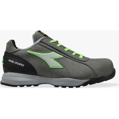 Utility Diadora Work Shoe Glove Mds Low S3 Hro Src Gris Vert Fluo 42