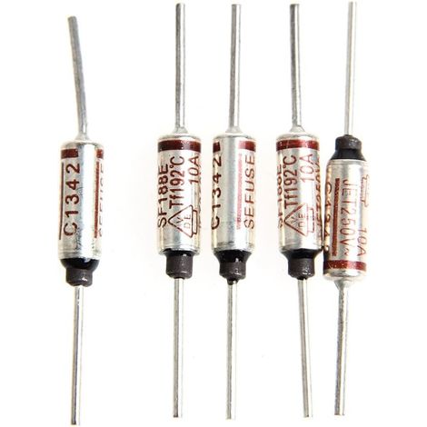 (5pcs Fusible Thermique 192 degrés 250V 10A (1/5)