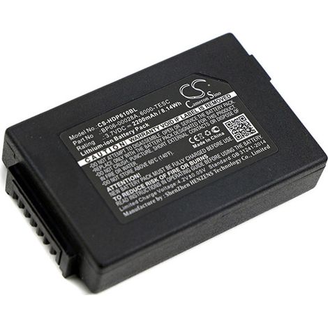 NX - Batterie lecteur codes barres 3.7V 2200mAh - 6000-TESCBP06-00028A6000-BTS (1/2)