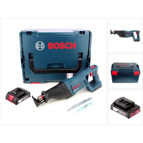 Bosch GSA 18 V-LI Akku Säbelsäge 18V + 1x Akku 2,0Ah + L-Boxx - ohne Ladegerät (1/5)