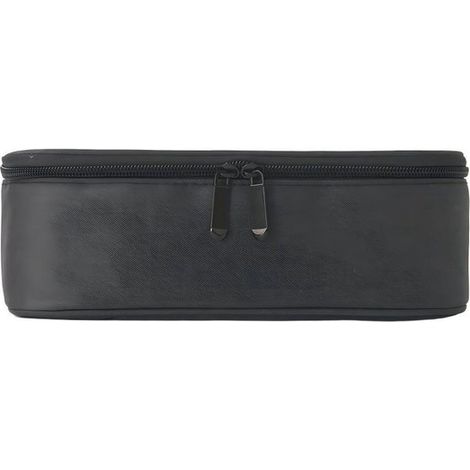 Caja para guardar esmaltes de uñas，Bolsa para guardar esmaltes de uñas con 30 compartimentos，Diseño con un solo separador，25227cm，Negra (1/5)