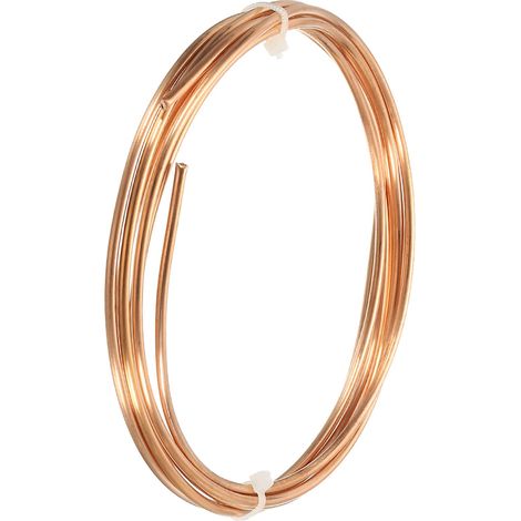 1.5mm x 2.5mm Long 2.0 m Réfrigérateur Cuivre Tuyau Flexible Tube pour Compression, Air Climatiseur Air Assistance (1/5)