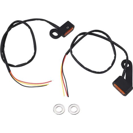Mini feu clignotant LED pour moto Harley Touring Street Road Glide Softail