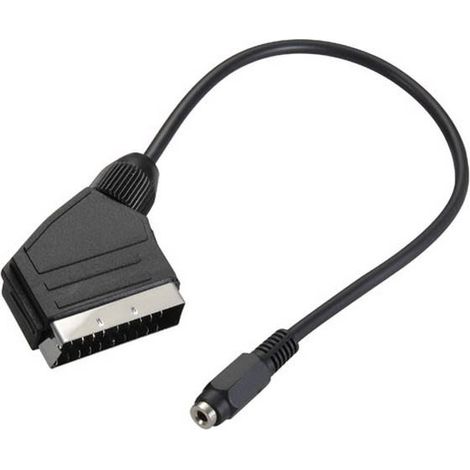 Adaptateur peritel male / jack 3,5 fem. - casque audio sennheiser