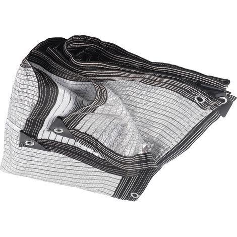 Filet d'ombrage isolant thermique en feuille d'aluminium avec un taux d'ombrage de 75 % (1/5)