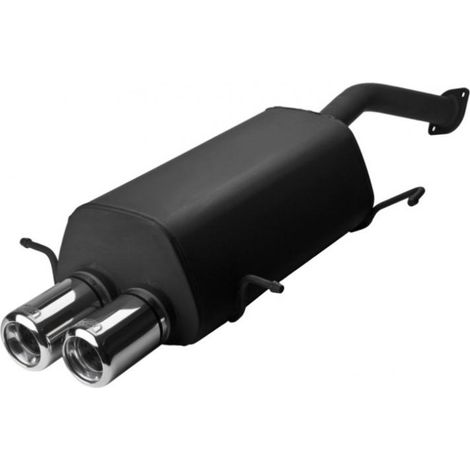 Silencieux Ulter Mazda MX3 1991-1999 1.8 V6 2x70mm Rond-35844726