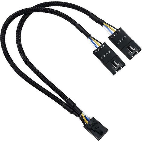 RGB-Splitter für Lighting Node Core 4-Pin Stecker auf Buchse Lüfter--