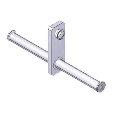 Bielle pour contrepoids - G12000 CAME 119RIG115 (1/3)