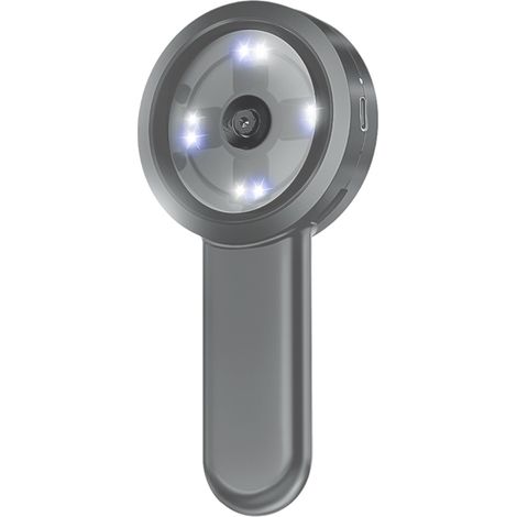 Loupe numérique portable, microscope numérique pour adultes et enfants, grossissement 100x, écran IPS 2 pouces, mise au point manuelle, photos 16 Mpx, batterie intégrée, éclairage LED. (1/4)