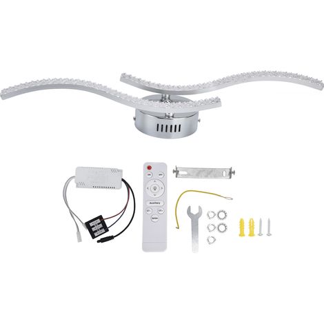 3-farbige LED mit Fernbedienung und Dimmer, Welleneffekt (1/5)