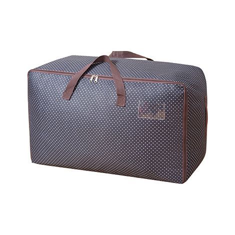 Sac de rangement 75 L (bleu), sac à vêtements en tissu épais, format ultra-large (1/5)