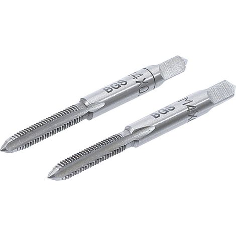 Jeu de 2 tarauds de m4 x 0.7 mm (1/2)