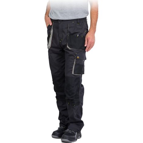 Arbeitshose für Herren in Grau mit Kniepolstertaschen Gr. 50 (1/2)