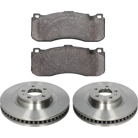 KIT FRENI ANTERIORI compatibile con BMW 1 (E81,E82,E87,E88) - DISCHI + PASTIGLIE OEM: FDB4218, FDB1747 / 17600 /SOSTITUZIONE DIRETTA/BASSA POLVERE/SILENZIOSO (1/5)