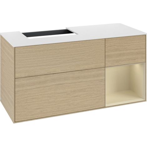 Villeroy & Boch G151HJPC Meuble sous-lavabo Finion G15