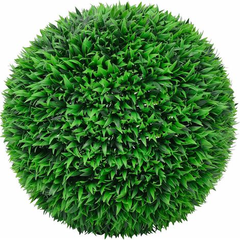 Boules de buis artificielles avec lumières LED 2 pcs vert 55 cm CFW266300 (1/5)