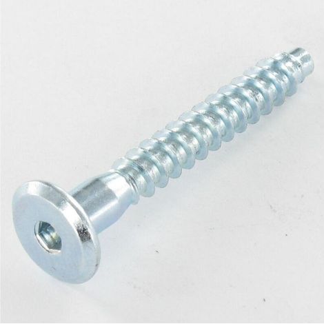 Vis auto-tourillonante confirmat Tête ronde large Hexagonal creux 7X70 Acier zingué-1 pièce (1/5)