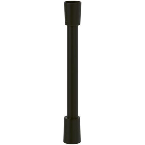 VB Tubo doccia universale Showers 15x23x1200mm 1200 Nero opaco