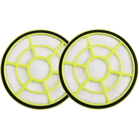 Paquete de 2 filtros de repuesto para aspiradoras de mano D-521 y D-522, lavables, de alta eficiencia, capturan el polvo, limpieza del hogar y mantenimiento del aire. (1/5)