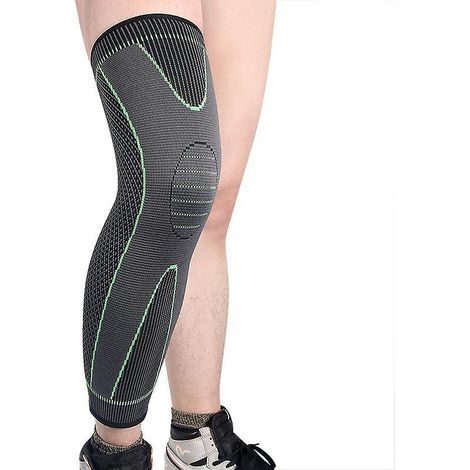 attelle Genou Hommes & Femmes, Genouillres Sport Longue Sangles Rglables,respirantes Antidrapantes Lastique Compression Genouillres Mdicale Pour (1/5)