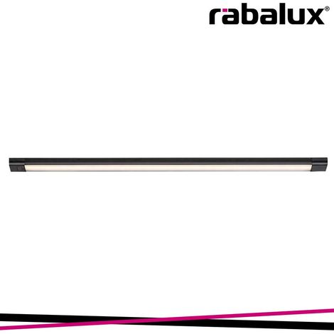 HANSON, INDOOR CABINET LIGHT 8W BLACK 3000K 50CM - Luce CALDA (1/3)