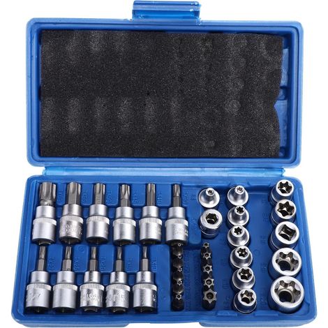 de 34 douilles Torx mâles et femelles pointes Torx externes (1/5)