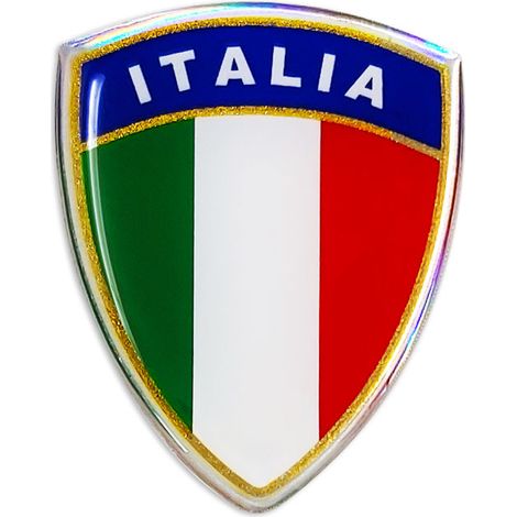 3D Sticker Italia Scudetto Classic (1/5)