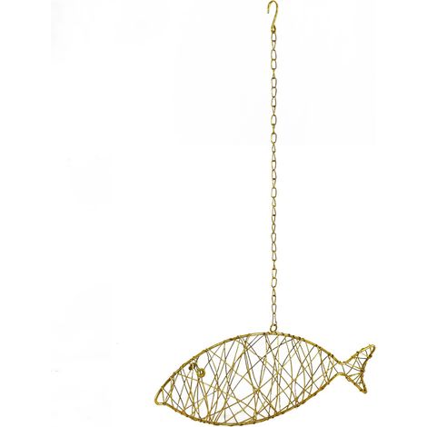 Signes Grimalt Anhänger Metallanhänger  Beige Metallanhänger - 13x36x6cm