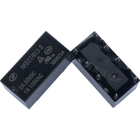 Hongfa Relay HFD27/012-S-12VDC Sensitive 0.2W-4078 Original JRC-27F/012-S