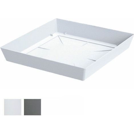 Sous-vase Lofly Low Quadro Gris 17X17 Pplast