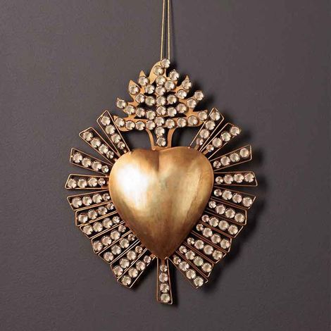 Ex-voto bijou or argent 23x2x18cm (1/3)