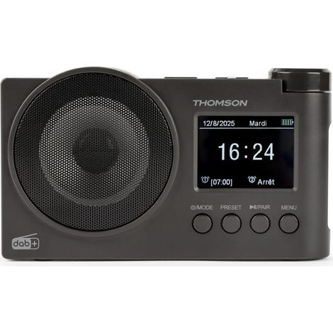 THOMSON Radiosvegia Portatile Bluetooth Dab+ Con Speacker