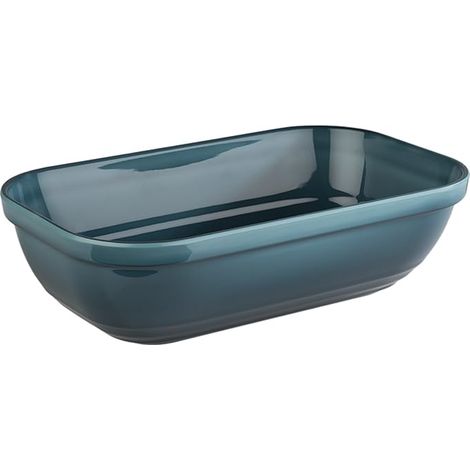 GN 1/4 Bol 26,5 x 16,2 cm hauteur : 7,5 cm mélamine turquoise 1,5 l (1/5)