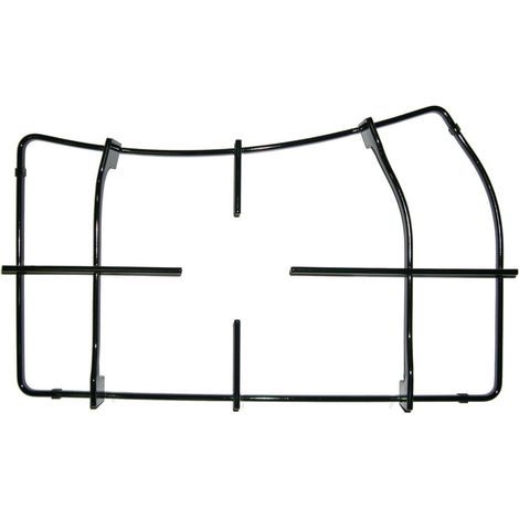 ARISTON GRIGLIA PER CUCINA SMALTATA NERA  2 FUOCHI CM 43,5 x 22-26,5 P 294 (1/2)