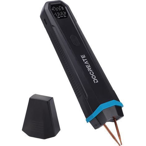 Soudeuse par points portable à batterie, outil de soudage par points à main, puissance de 3360 W, double sortie à impulsions avec protection par contrôle de température (1/5)