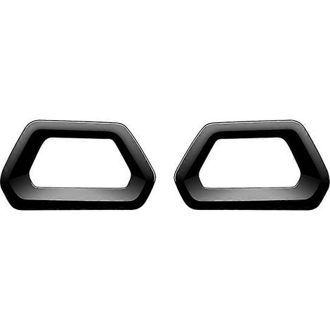 Cadre de phare antibrouillard avant de voiture, autocollant de garniture de sourcil de phare antibrouillard pour Subaru Forester 2025, noir()