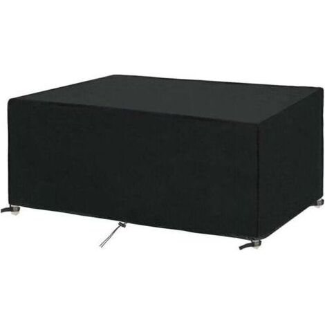 Garden Furniture Cover - 180x100x75cm - Garden Table Tarpaulin Protection Outdoor Furniture - Waterproof - Windproof - Anti-UV - Cold Resistant (1/5)